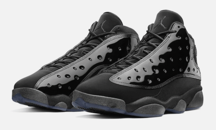 Air Jordan 13 Retro Cap and Gown Black 884129-012 414571-012 Size 7-8 - Immagine 4
