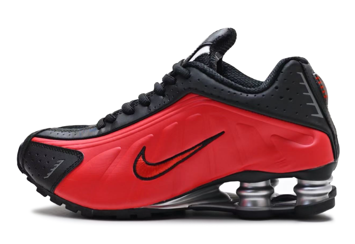 Nike Shox R 4 ‘University RedBlack’