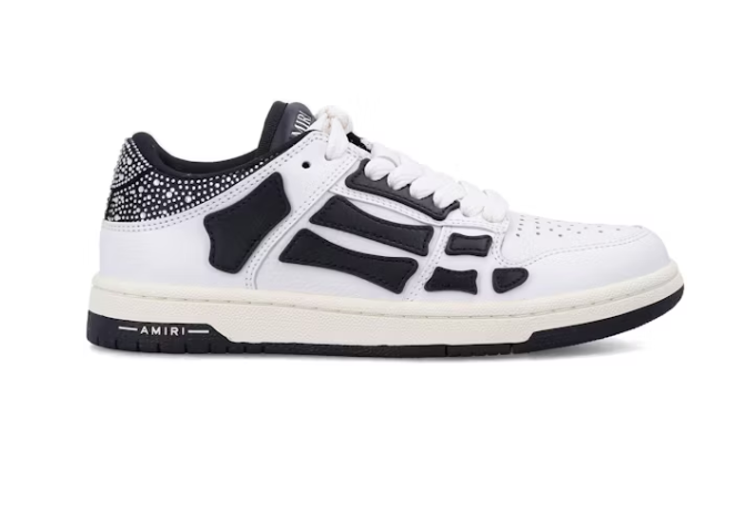 AMlRl Skel Top Low White Black Crystal (Women’s)-StockX